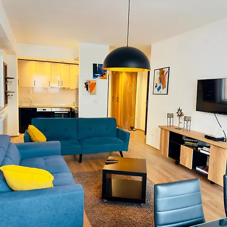 公寓 Urban Living, Modern In The Center Of With Wi-fi, Air Conditioning And Free Parking *