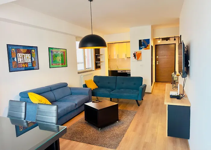 Urban Living, Modern In The Center Of With Wi-fi, Air Conditioning And Free Parking 公寓