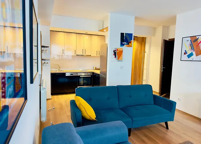 Urban Living, Modern In The Center Of With Wi-fi, Air Conditioning And Free Parking 公寓 斯科普里